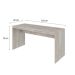 Mesa de Escritório Diretor Snow 150 cm