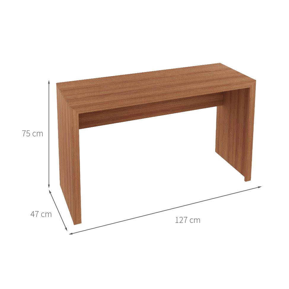 Mesa de Escritório Greta Amêndoa