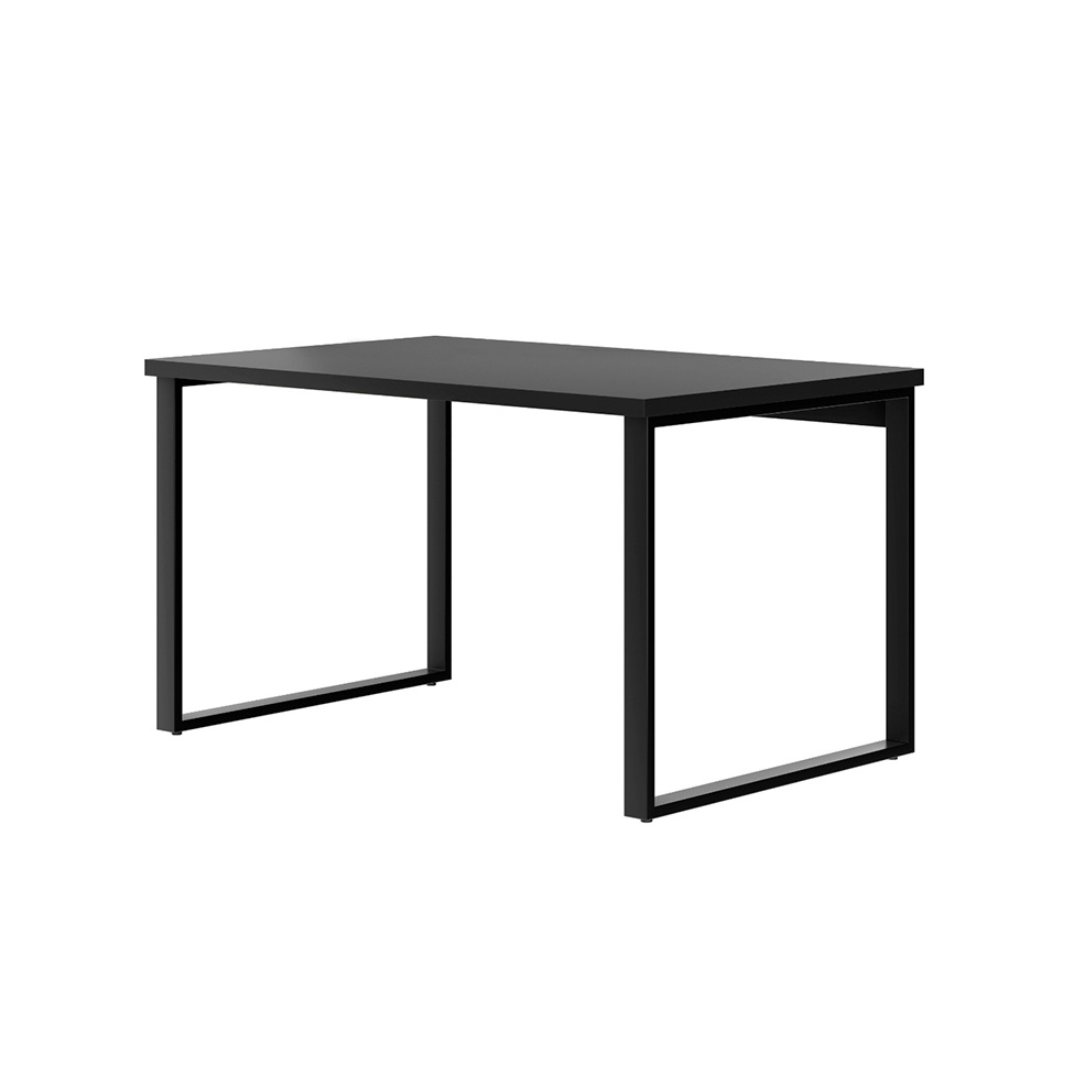 Mesa de Escritório Málaga Preta 120 cm