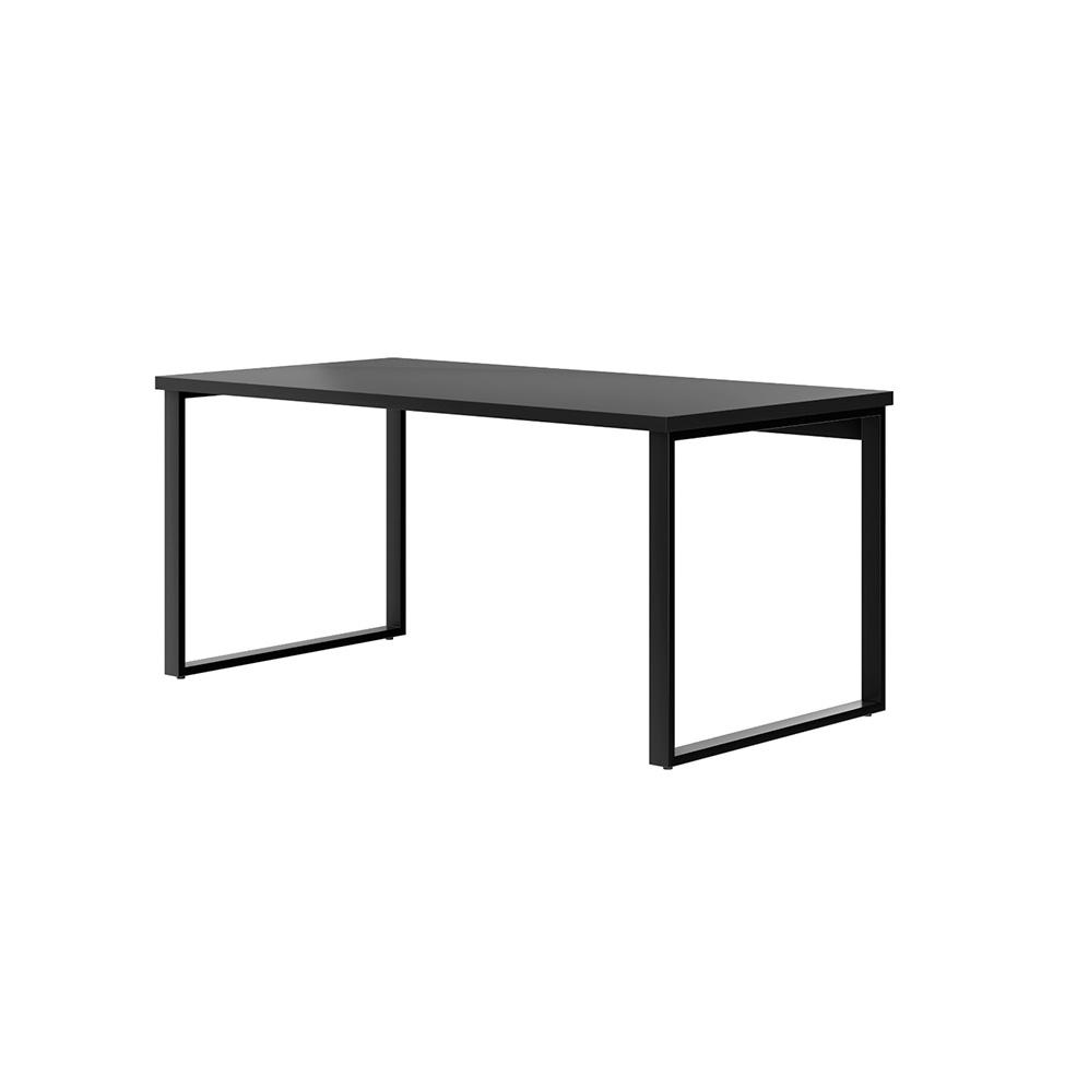 Mesa de Escritório Málaga Preta 150 cm