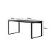 Mesa de Escritório Málaga Preta 150 cm