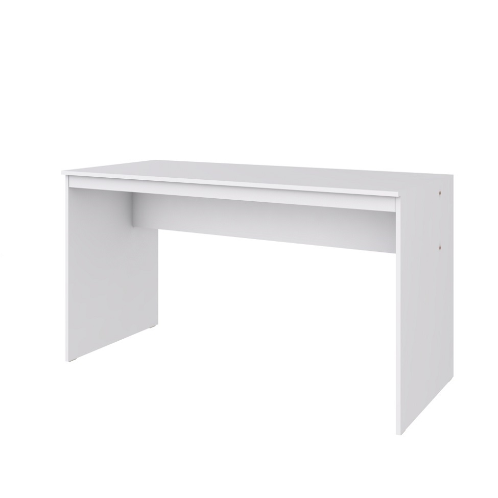 Mesa de Escritório Office Branca 135 cm