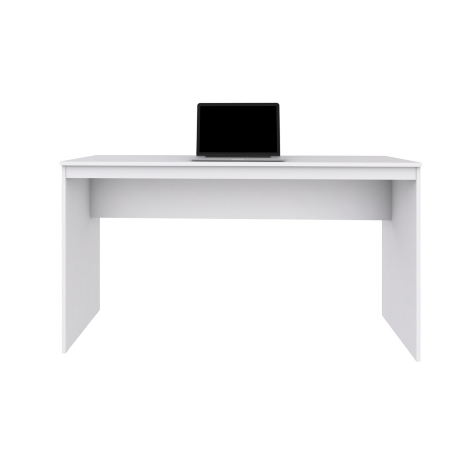 Mesa de Escritório Office Branca 135 cm