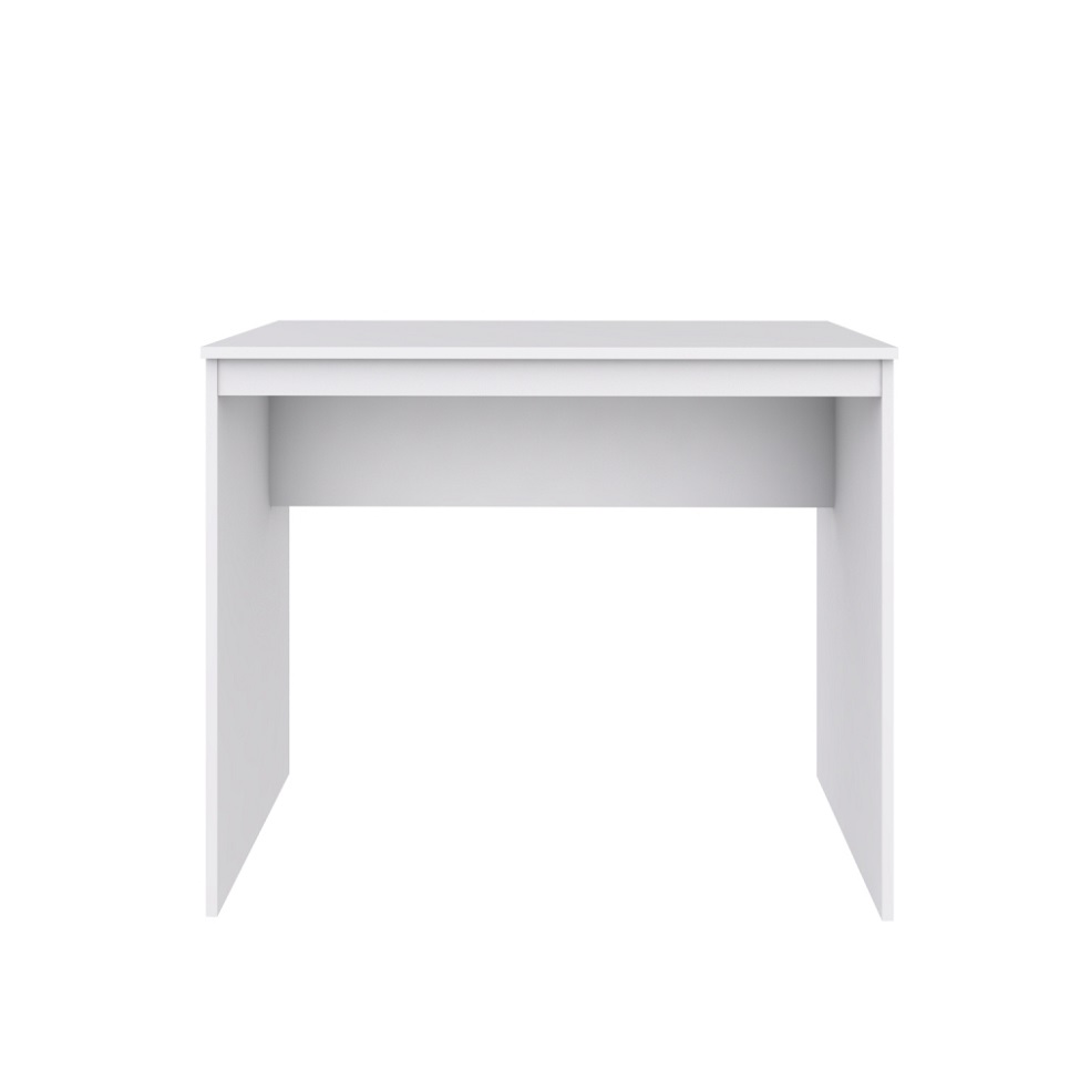 Mesa de Escritório Office Branca 90 cm