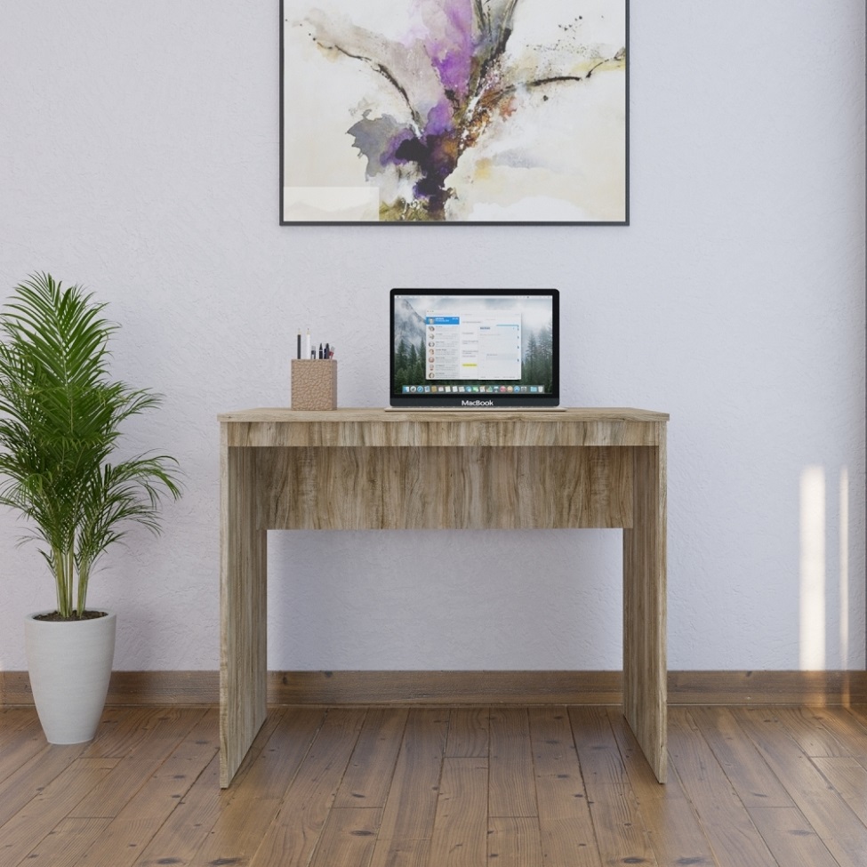 Mesa de Escritório Office Carvalho 90 cm