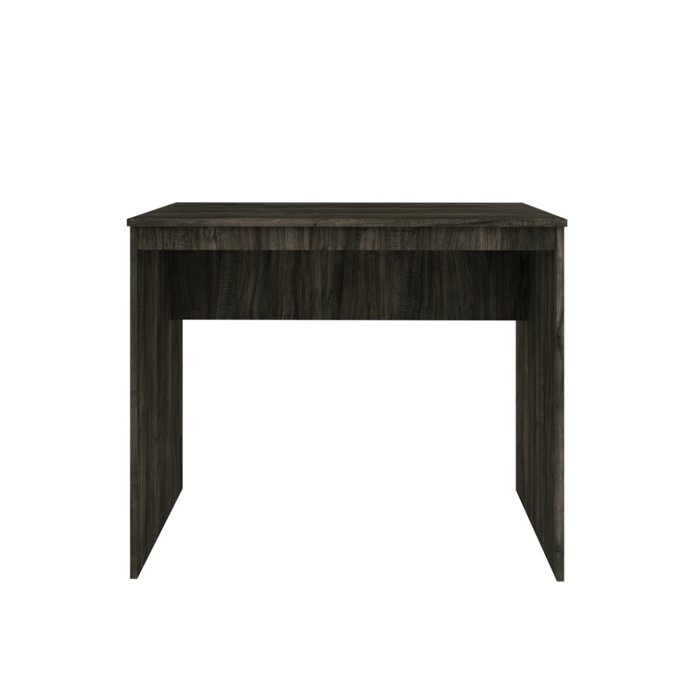 Mesa de Escritório Office Carvalho Dark 90 cm