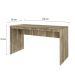 Mesa de Escritório Office Cavalho 135 cm