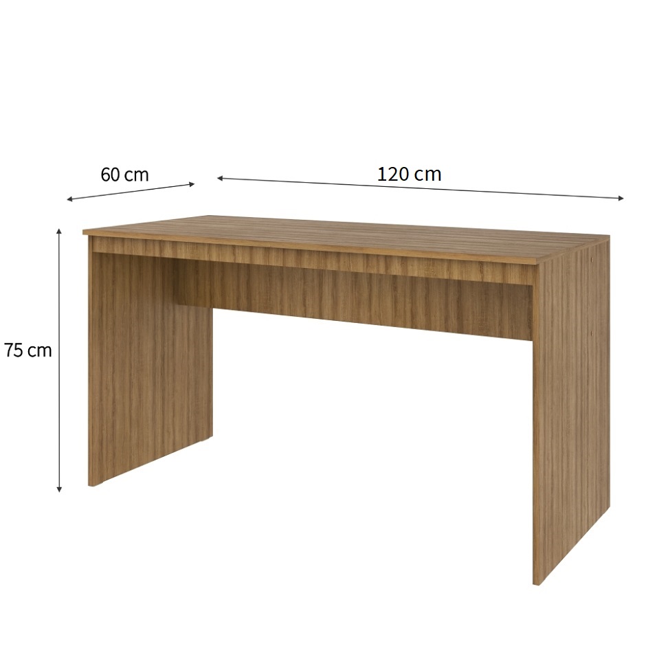 Mesa de Escritório Office Mel 120 cm