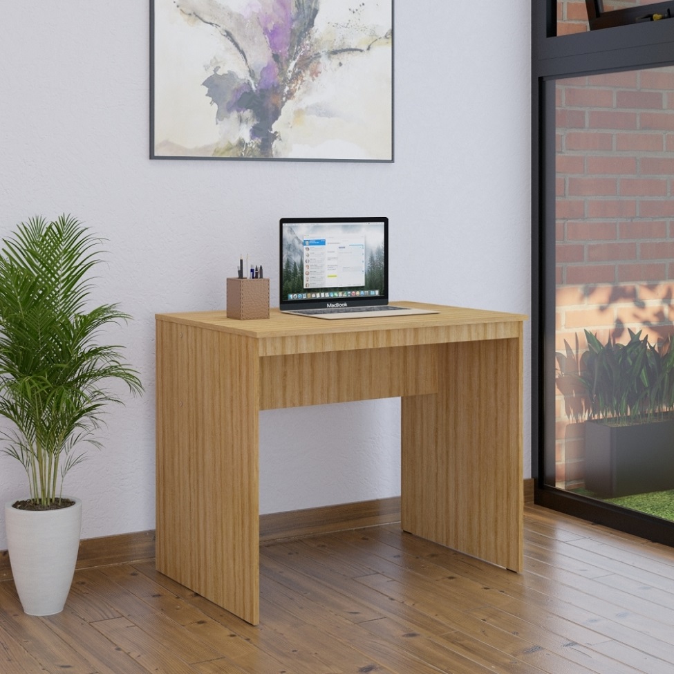 Mesa de Escritório Office Mel 90 cm