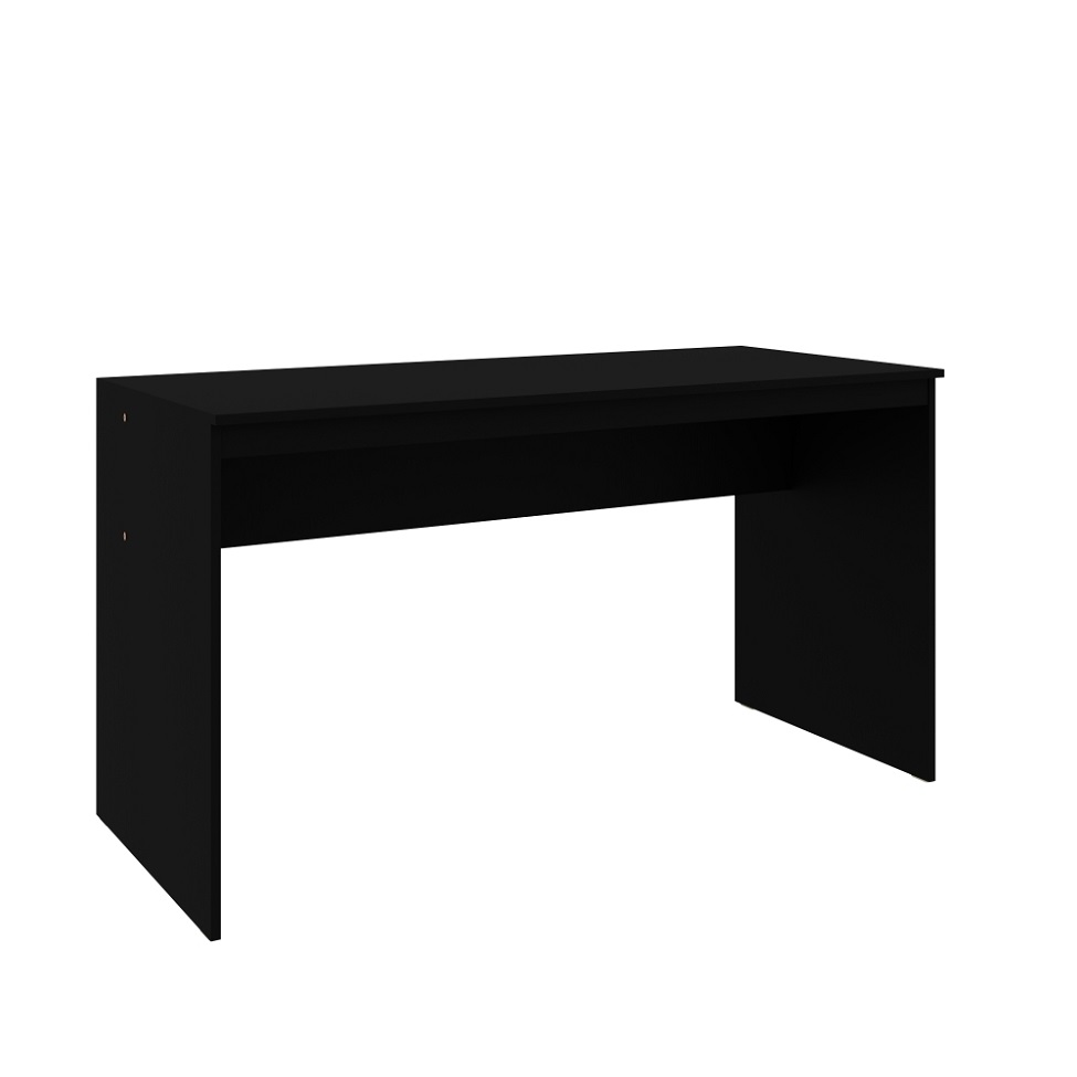 Mesa de Escritório Office Preta 135 cm