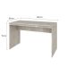 Mesa de Escritório Office Snow 120 cm