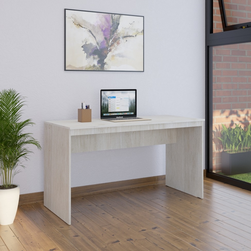 Mesa de Escritório Office Snow 135 cm