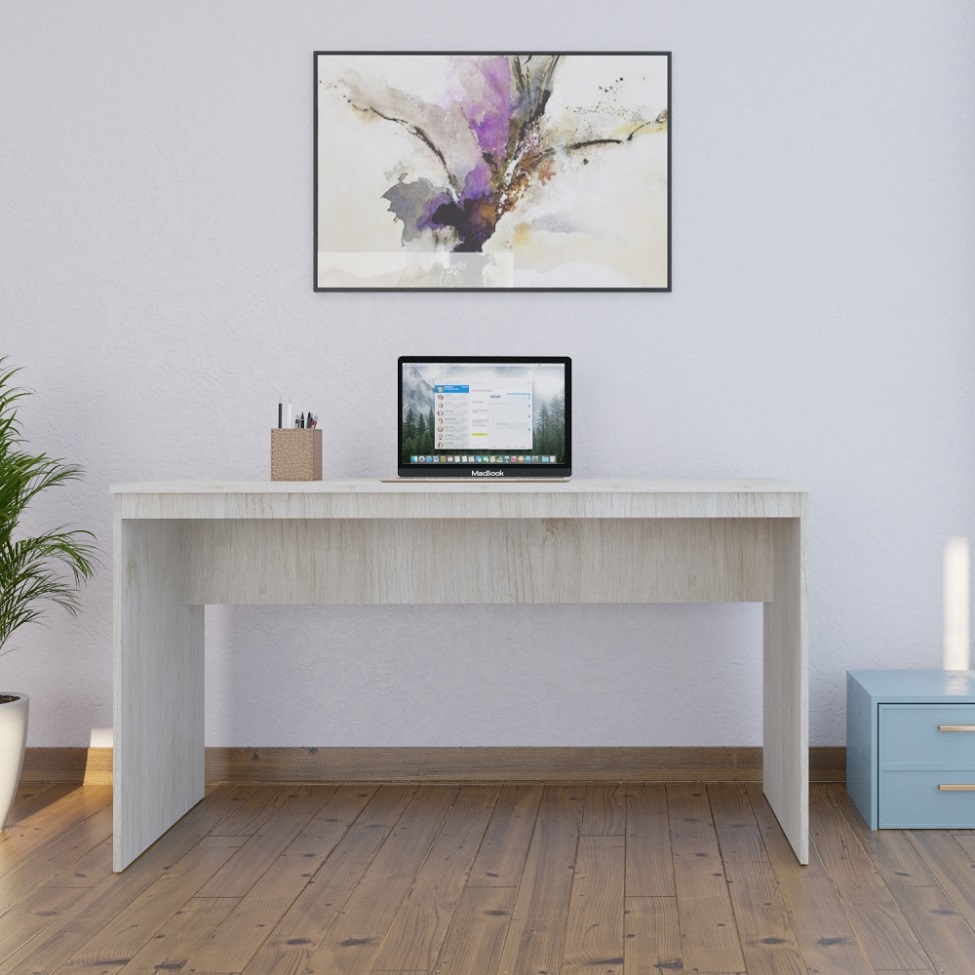 Mesa de Escritório Office Snow 135 cm