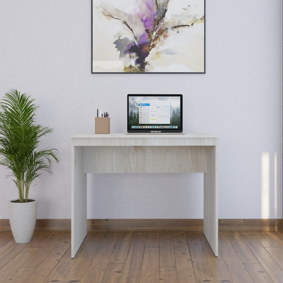 Mesa de Escritório Office Snow 90 cm