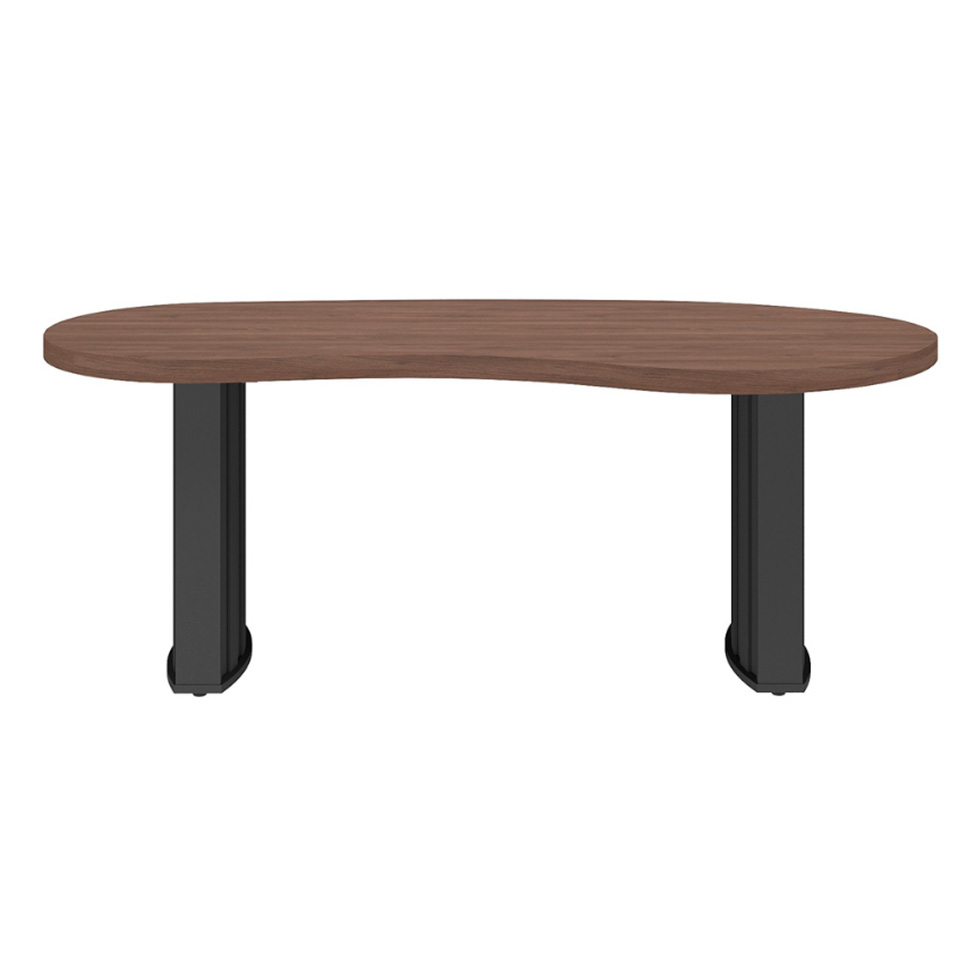 Mesa de Escritório Organic Charuto e Preta