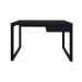 Mesa de Escritório Retangular Miguel 1 GV Preta 120 cm