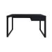 Mesa de Escritório Retangular Miguel 1 GV Preta 135 cm