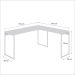 Mesa de Escritório em L Studio Branca 150x140 cm