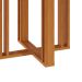 Mesa de Jantar Quadrada Flora Off White e Nature 94 cm