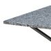 Mesa de Jantar Quadrada Thais Preta 70 cm