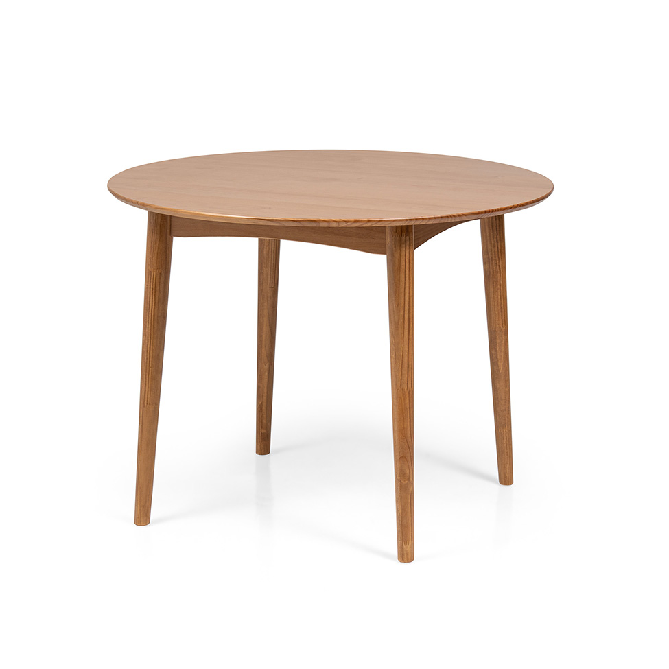 Mesa de Jantar Redonda Olmo Mel 100 cm