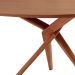 Mesa de Jantar Redonda com Tampo Laminado Miami Madeira Maciça Imbuia