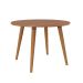 Mesa de Jantar Redonda com Tampo MDF Dani Cinamomo 109 cm