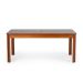 Mesa de Jantar Retangular Extensível Zuzu Madeira Maciça Garapa 220 cm