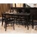 Mesa de Jantar Retangular Finlândia Preta 160 cm