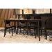 Mesa de Jantar Retangular Finlândia Preta 160 cm