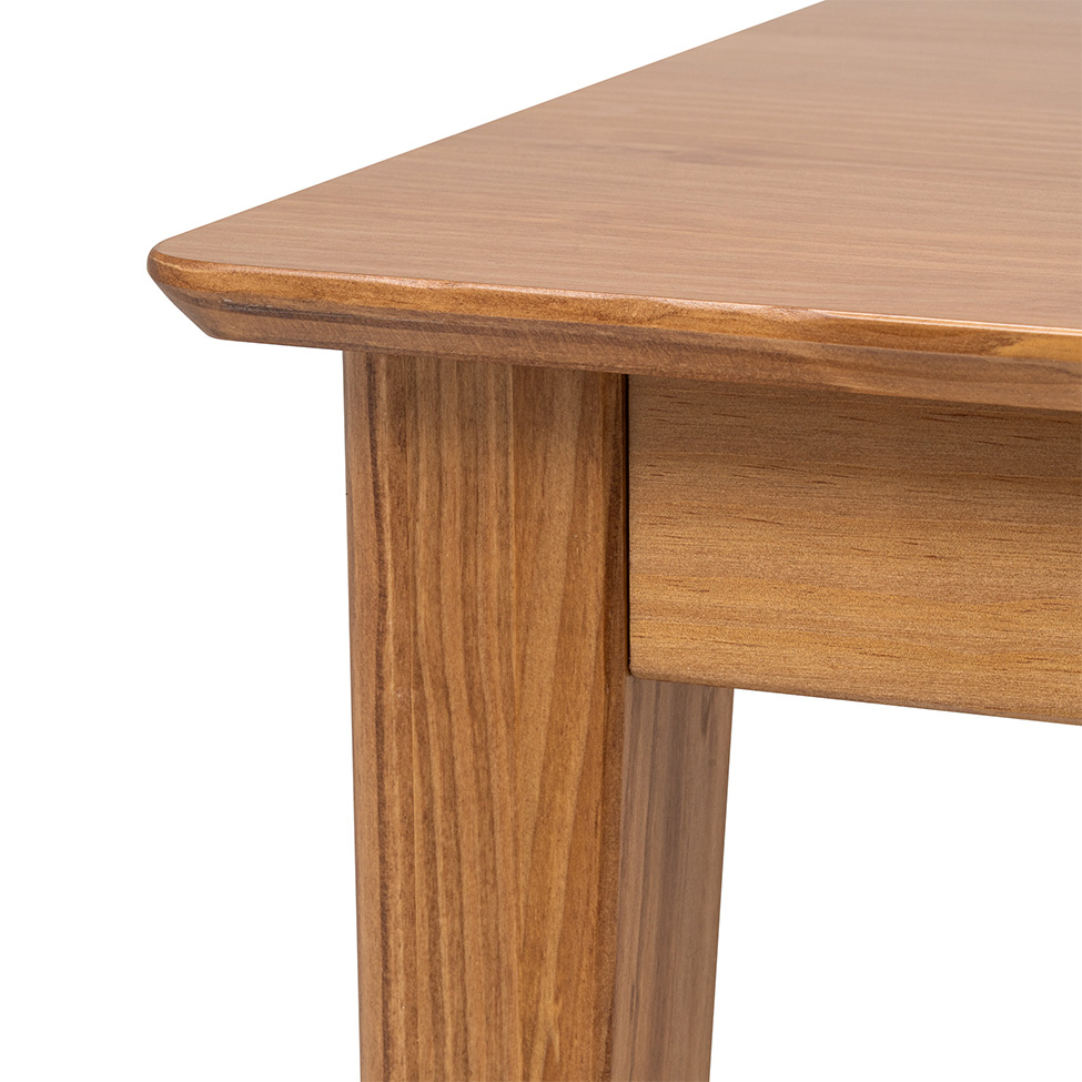 Mesa de Jantar Retangular Olmo Mel 120 cm