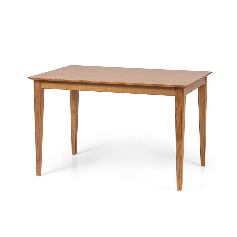 Mesa de Jantar Retangular Olmo Mel 120 cm
