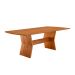 Mesa de Jantar Retangular com Tampo Laminado Alana Cinamomo 180 cm