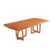 Mesa de Jantar Retangular com Tampo Laminado Bellagio Cinamomo 180 cm