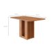 Mesa de Jantar Retangular com Tampo MDF Ariela Cinamomo 130 cm