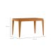 Mesa de Jantar Retangular com Tampo MDF Aurea Ypê 120 cm