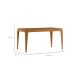 Mesa de Jantar Retangular com Tampo MDF Aurea Ypê 160 cm