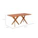 Mesa de Jantar Retangular com Tampo MDF Cacau Cinamomo e Madeira 180 cm