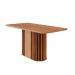 Mesa de Jantar Retangular com Tampo MDF Julieta Cinamomo 160 cm
