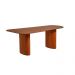 Mesa de Jantar Retangular com Tampo MDF Maia Mel 240 cm