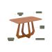Mesa de Jantar Retangular com Tampo de MDF Bromélia Cinamomo 140 cm
