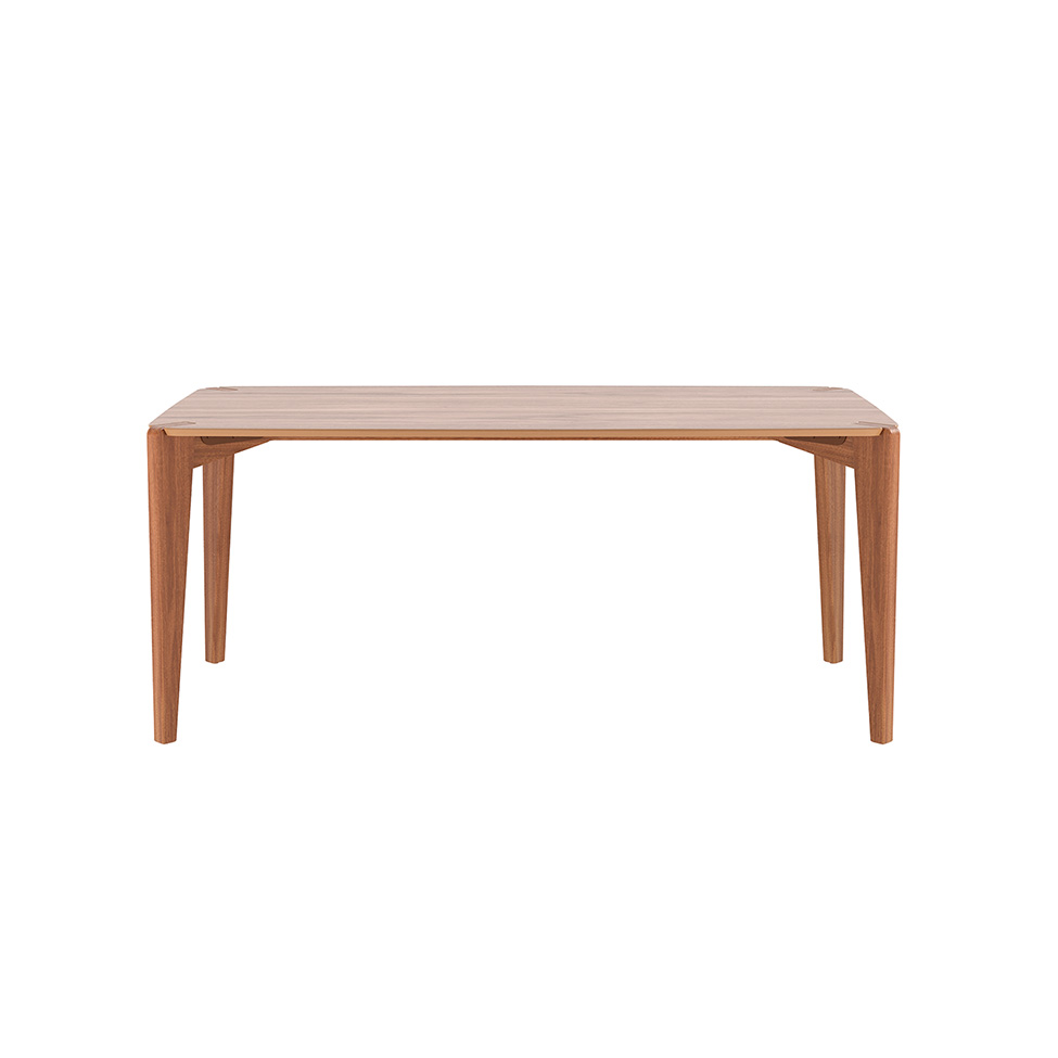 Mesa de Jantar Retangular com Tampo de MDF Canela Harmony Natural 184 cm