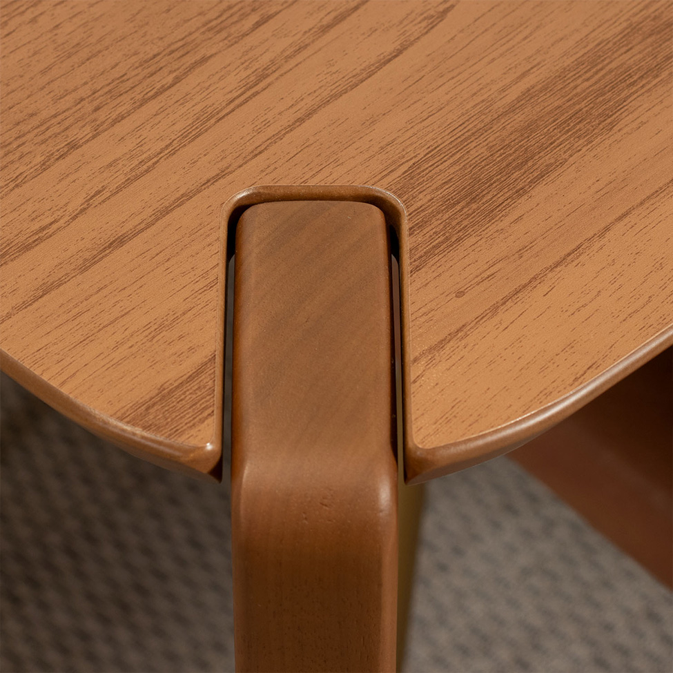 Mesa de Jantar Retangular com Tampo de MDF Canela Harmony Natural 184 cm