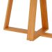Mesa de Jantar Retangular com Tampo de MDF Kessy 100% MDF Off White e Freijó 180 cm