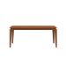 Mesa de Jantar Retangular com Tampo de MDF Natural Lauren Canela 182 cm