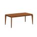 Mesa de Jantar Retangular com Tampo de MDF Natural Lauren Canela 182 cm
