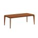 Mesa de Jantar Retangular com Tampo de MDF Natural Lauren Canela 208 cm