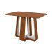 Mesa de Jantar Retangular com Tampo de MDF Sintonia Frassino e Off White 120 cm