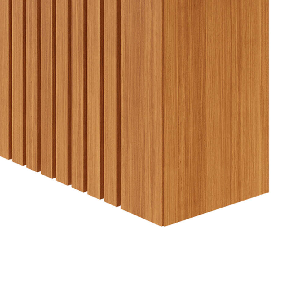 Mesa de Jantar Retangular com Tampo de Vidro Ana Off White e Nature 180 cm