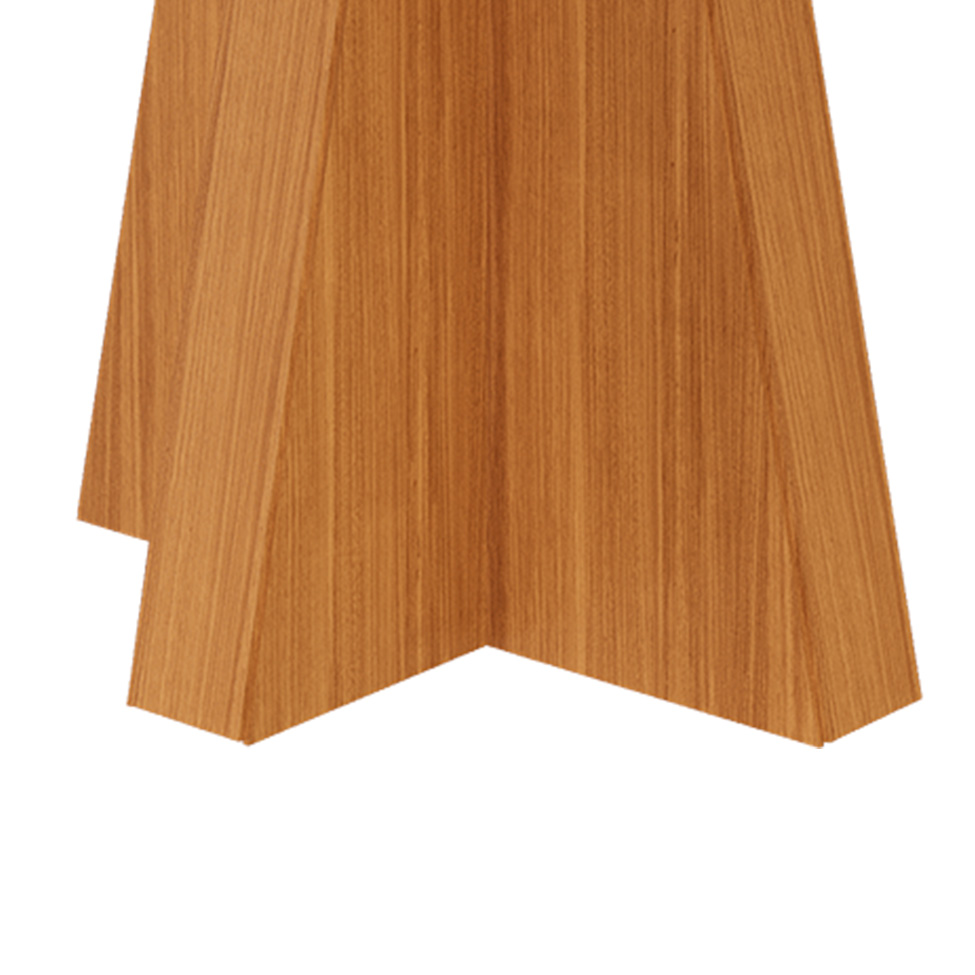 Mesa de Jantar Retangular com Tampo de Vidro Maite Off White e Nature 160 cm
